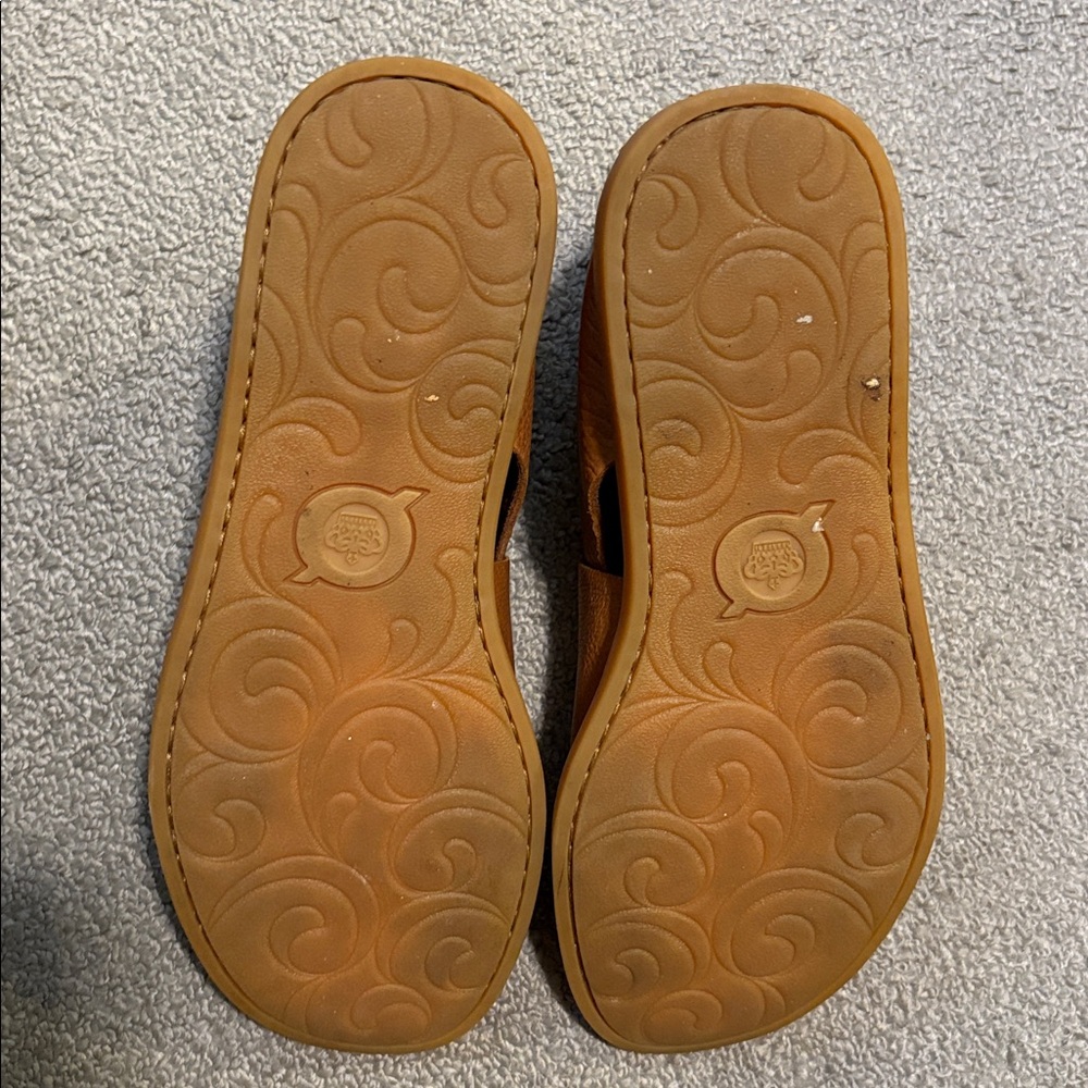 Born Tan Leather Women's Sandals - Picture 6 of 6
